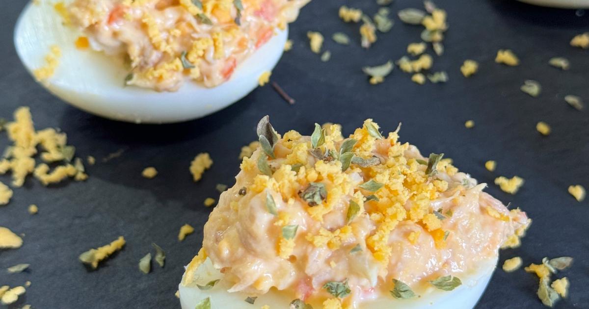 Huevos Rellenos Entrante Fácil Recomendaciones Entre Fogones